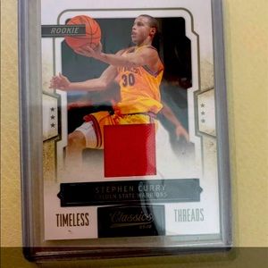 Stephen curry Rookie Jersey Card Panini